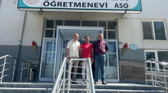 EĞİTİM-İŞ'TEN ÖĞRETMENEVİNE ZİYARET 