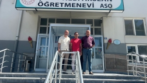 EĞİTİM-İŞ'TEN ÖĞRETMENEVİNE ZİYARET 