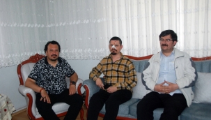 Gazeteci Mehmet İnce'ye Geçmiş Olsun Ziyareti