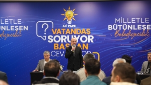 HACIKAYMAK MAHALLESİ'NDE VATANDAŞ SORDU, BAŞKAN PEKYATIRMACI CEVAPLADI 
