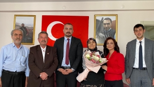 İletişim Başkanlığı Konya Bölge Müdürlüğünden Şehit Annesine Anlamlı Ziyaret 