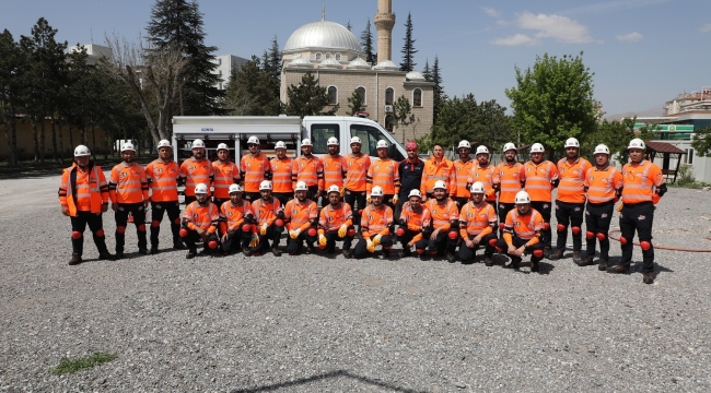KARATAY ARAMA VE KURTARMA EKİBİNE UZMAN EĞİTİMİ 