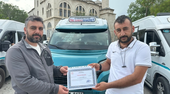 KONYA'DA YILIN ŞOFÖRÜ OSMAN İLMEN: HOŞGÖRÜLÜ VE SAYGILI OLUNMALI! 