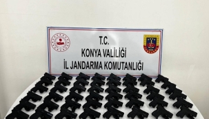 Konya Jandarma'dan operasyon! Cezaevindeki tutuklu şahsın evi cephanelik çıktı 