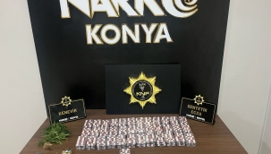 Konya Narkotik ekipleri zehire geçit vermedi: 1 haftada 38 operasyon, 37 tutuklama 