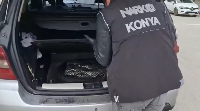 Konya Narkotikten uyuşturucuya geçit yok: Bir haftada 34 operasyon, 37 tutuklama! 