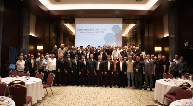 MEDAŞ GELENEKSEL ÇÖZÜM ORTAKLARI BULUŞMALARINA KONYA'DA ELEKTRİKÇİLER ODASI İLE DEVAM EDİYOR 