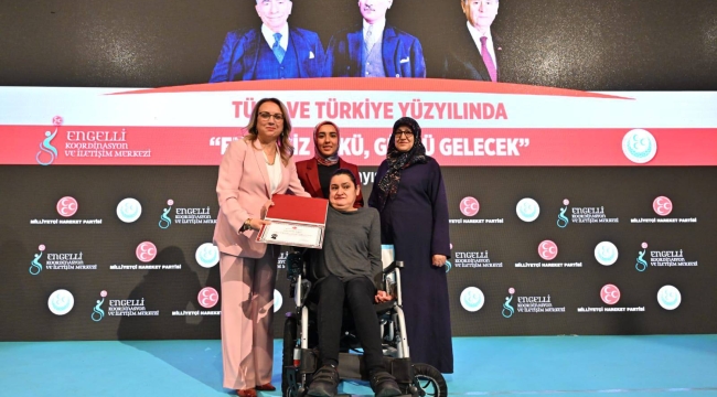 MHP KONYA AKÜLÜ TEKERLEKLİ SANDALYE HEDİYE ETTİ 