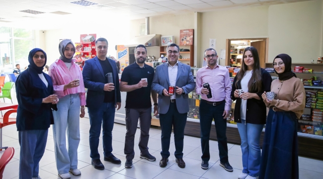 NEÜ Uygulamalı Bilimler Fakültesinde "Bardağını Getir İçeceğini İndirimli Götür" Projesi 