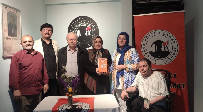 ÖDÜLLÜ YAZAR KOÇAK,SELÇUKYA'DA OKURLARIYLA BULUŞTU 