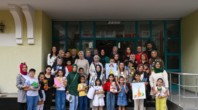 SELÇUKLU SANAT VE TASARIM ATÖLYESİ, "ANNEME SÜRPRİZİM VAR" ETKİNLİĞİNE EV SAHİPLİĞİ YAPTI 