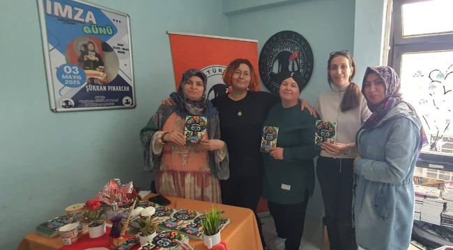 ŞÜKRAN PINARCAN,SELÇUKYA KÜLTÜR EVİNDE OKURLARIYLA BULUŞTU 