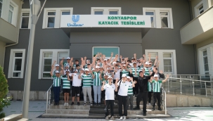 TÜMOSAN KONYASPOR'UN YENİ MİSAFİRLERİ: MAHALLENİN KÜÇÜK YILDIZLARI 