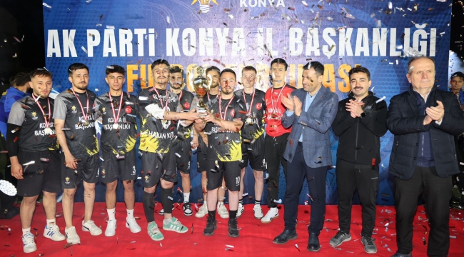 AK PARTİ KONYA'DAN BİRLİK VE DAYANIŞMA DOLU TURNUVA 