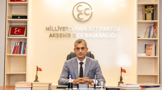 MHP AKŞEHİR İLÇE BAŞKANI MURAT YILDIZ'DAN 15 TEMMUZ MESAJI 