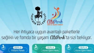 ATAPARK, SPOR VE EĞLENCENİN ADRESİ OLMAYA DEVAM EDİYOR! 