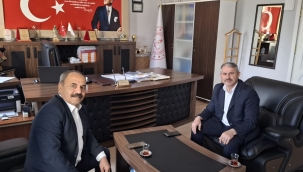 BAŞKAN GÜNALTAY'DAN İŞCAN'A ZİYARET 