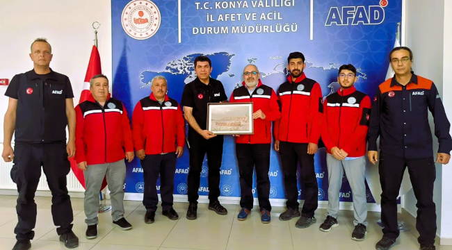 CAN-KURT'TAN KONYA AFAD ZİYARETİ