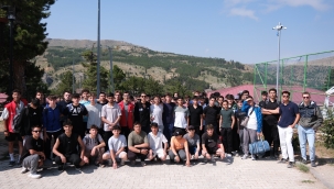 GENÇLER 3 GÜN BOYUNCA HEM EĞLENDİ HEM ÖĞRENDİ 