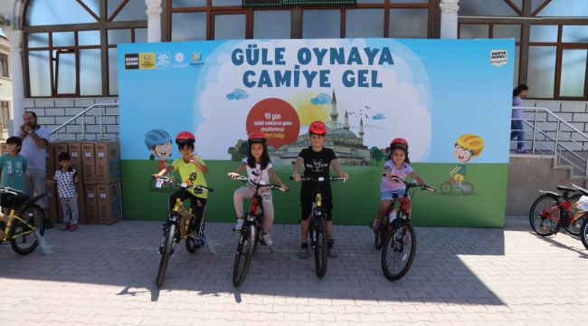 "GÜLE OYNAYA CAMİYE GEL PROJESİ"NE KAYITLAR BAŞLIYOR