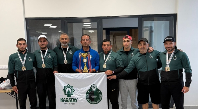 KARATAY BELEDİYESPOR, TÜM MADALYALARI TOPLAYARAK TARİHE GEÇTİ 