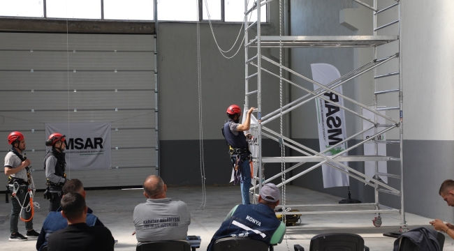 KARATAY'DA PERSONEL EĞİTİMLERİ HIZ KESMEDEN SÜRÜYOR 