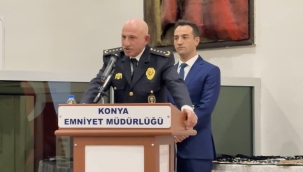 Konya İl Emniyet Müdürlüğü 2025 yılı rütbe terfi töreni düzenlendi 