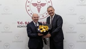 Konya İl Sağlık Müdürlüğü'nde Devir Teslim Töreni Gerçekleştirildi 