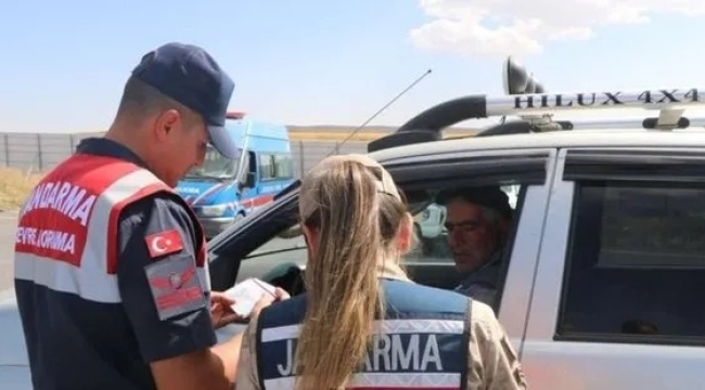 Konya Jandarmadan Huzur ve Güven uygulaması! 8 bin 472 kişi sorgulandı