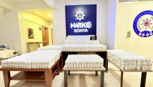 Konya Narkotikten uyuşturucuya geçit yok: 60 kişi tutuklandı 