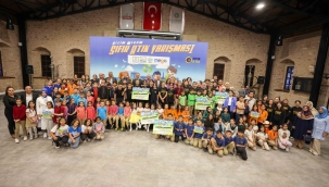 MERAM'DA ÖĞRENCİLER 'TEMİZ BİR GELECEK' İÇİN YARIŞTI 