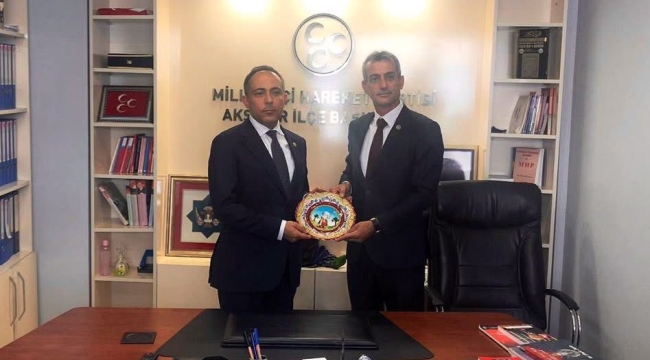 MHP Akşehir İlçe Başkanlığına Murat Yıldız Atandı