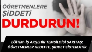 ÖĞRETMENLER HEDEFTE, ŞİDDET SİSTEMATİK 