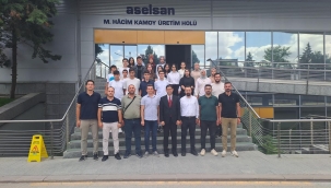 Sarayönü Derneği, lise öğrencilerini TUSAS VE ASELSAN'a götürdü 