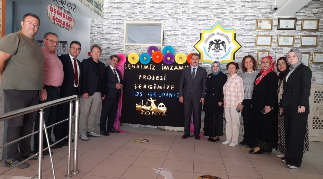 Selçuk İlkokulunda Müze Gibi Sergi 