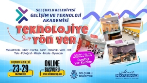 SELÇUKLU GELİŞİM VE TEKNOLOJİ AKADEMİSİ TEKNOLOJİYE YÖN VERİYOR 
