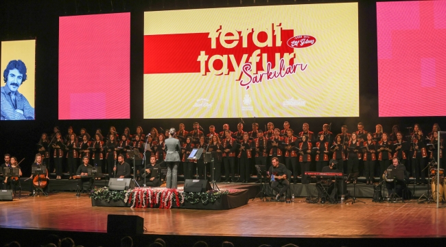 SELÇUKLU SANAT AKADEMİSİ FERDİ TAYFUR'U ŞARKILARIYLA YÂD ETTİ