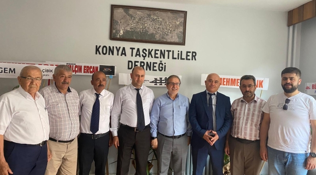 Taşkentliler Konya'daki Yeni Yuvasında Buluştu: Hizmet Binası Görkemli Törenle Açıldı 