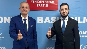 Yeniden Refah Partisi Konya İl Gençlik Kolları Başkanlığına Burak Cihat Dündar atandı 