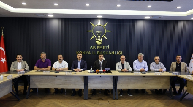 AK Parti Konya İl Başkanı Özgökçen: Terörsüz Türkiye ufkunda yeni bir şafak açıyoruz 