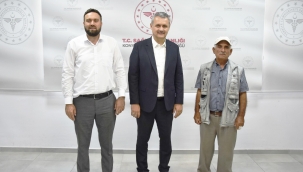 AK Parti Tuzlukçu'dan İl Sağlık Müdürü Yavuz'a Hayırlı Olsun Ziyareti 