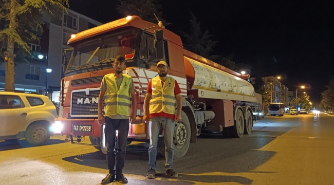 Akşehir Belediyesi'nden Hatay'a Yangın Desteği