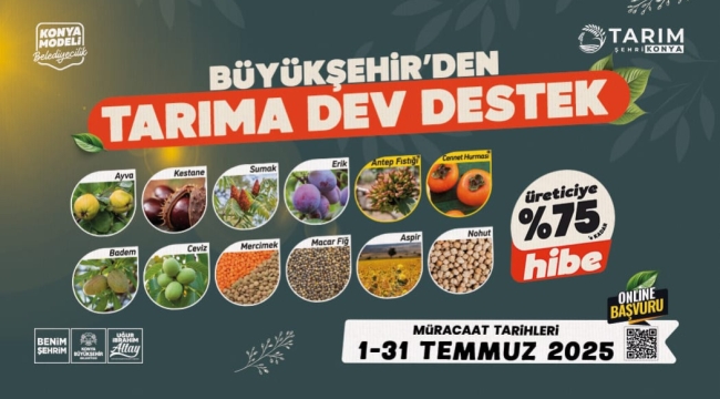 BAŞKAN ALTAY 2026 YILI TARIMSAL DESTEK BAŞVURULARININ BAŞLADIĞINI DUYURDU