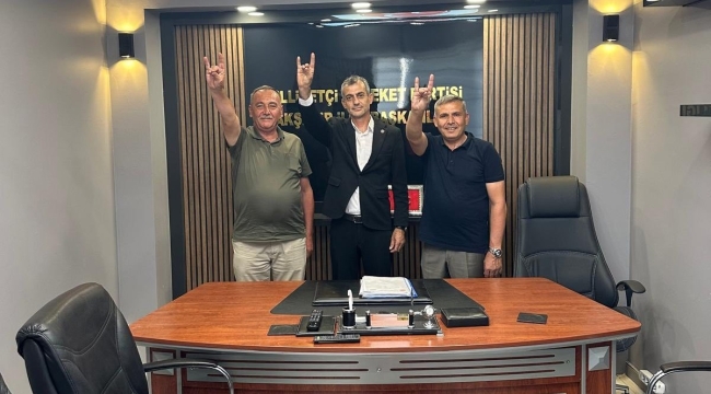  BAŞKANLARDAN YILDIZ'A HAYIRLI OLSUN ZİYARETİ 