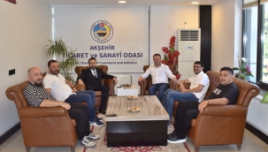 BAŞSAVCI DURGUT'DAN  TİCARET ODASINA  VEDA ZİYARETİ 