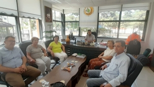 CHP Akşehir'den Orman İşletme Şefliği'ne Ziyaret