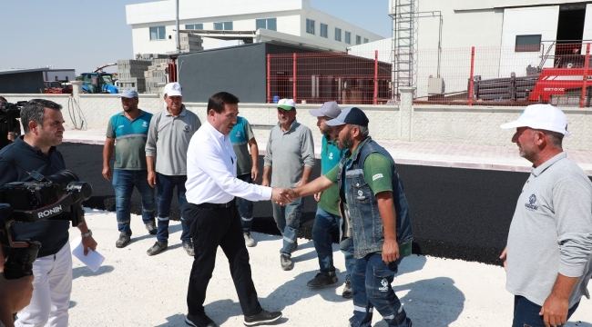 HASAN KILCA, ASFALT ÇALIŞMALARINI YERİNDE İNCELEDİ