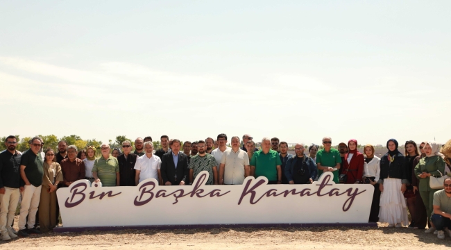 HASAN KILCA, KARATAY LAVANTA BAHÇESİ'NDE KONYA BASINIYLA BULUŞTU