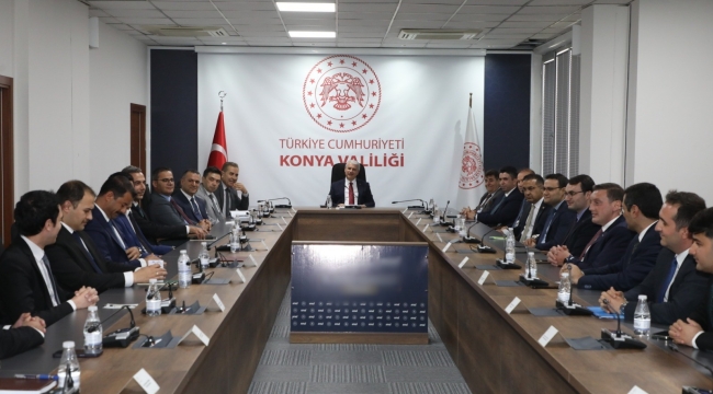 Kaymakamlar Toplantısı Vali Akın Başkanlığında Gerçekleştirildi