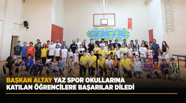 KONYA BÜYÜKŞEHİR YAZ SPOR OKULLARI 28 İLÇEDE 11 BİN ÖĞRENCİYLE BAŞLADI